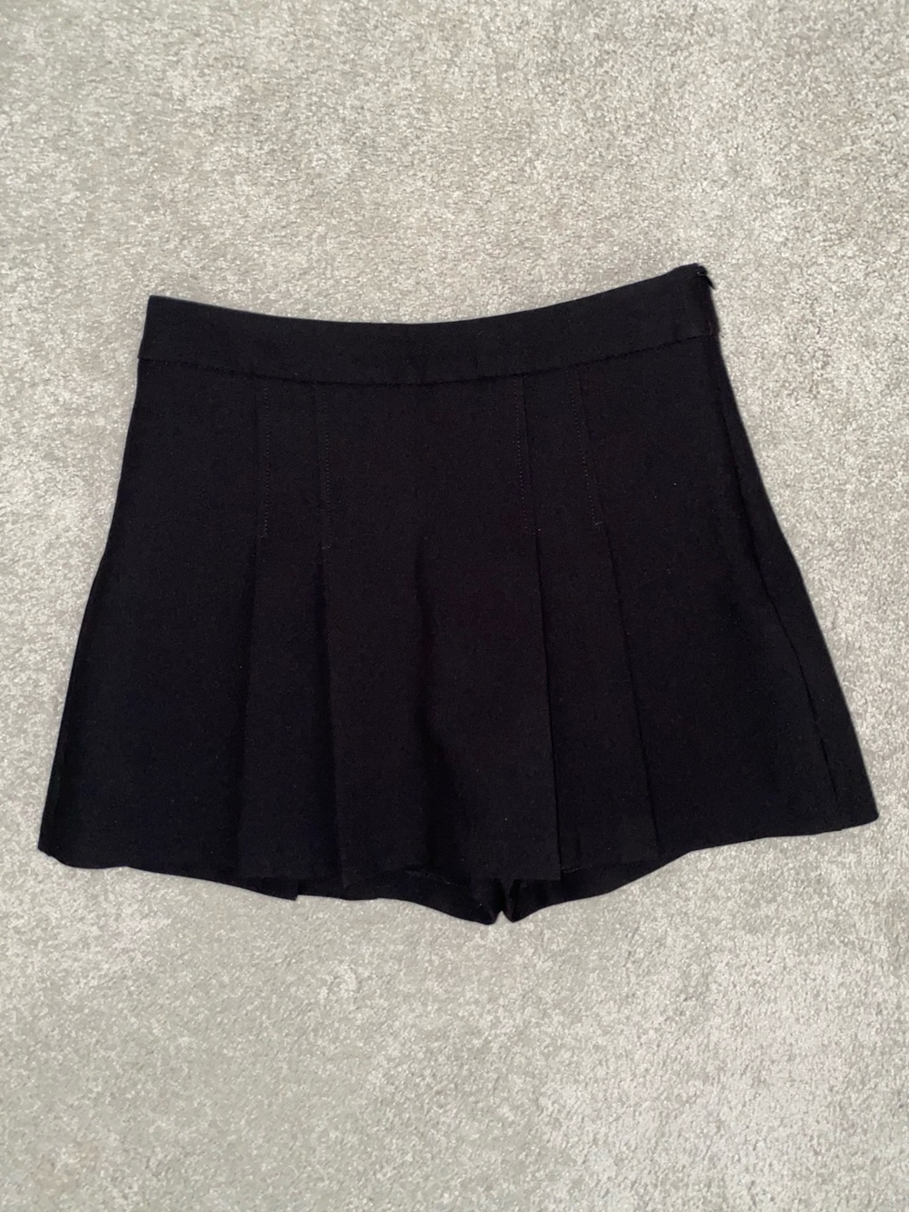Zara Pleated Skort Black Small